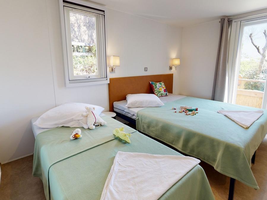 Mobilhome 6 personnes - Lodge 2 à 6 pers. Vue mer clim. Plancha 10