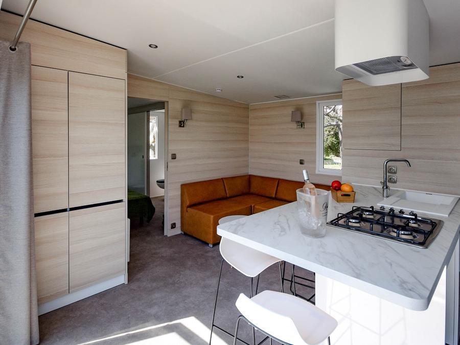 Mobilhome 6 personnes - Lodge 2 à 6 pers. Vue mer clim. Plancha 8