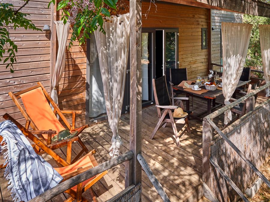 Mobilhome 6 personnes - Lodge 2 à 6 pers. clim. Plancha 4
