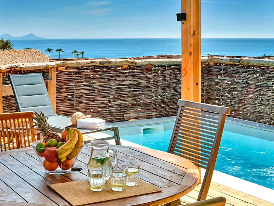 Mobilhome 6 personnes - Lodge Luxe Riviera vue mer panoramique 2