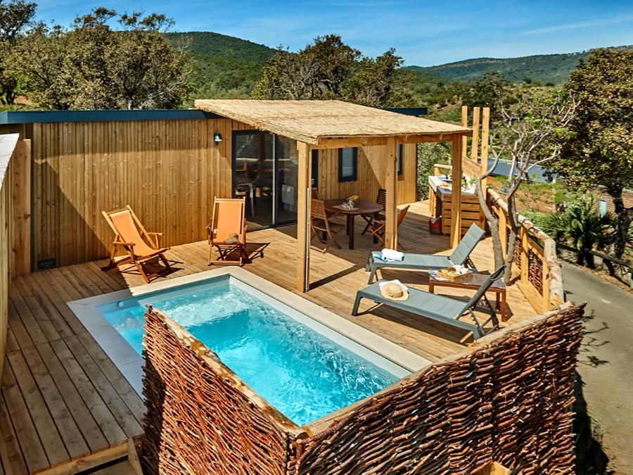 Mobilhome 6 personnes - Lodge Luxe Riviera vue mer panoramique 4