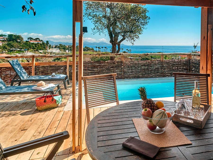 Mobilhome 6 personnes - Lodge Luxe Riviera vue mer panoramique 7