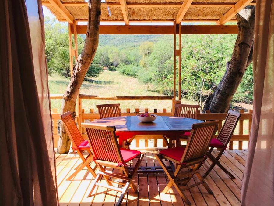 Mobilhome 6 personnes - Lodge Luxe Vue Nature 1