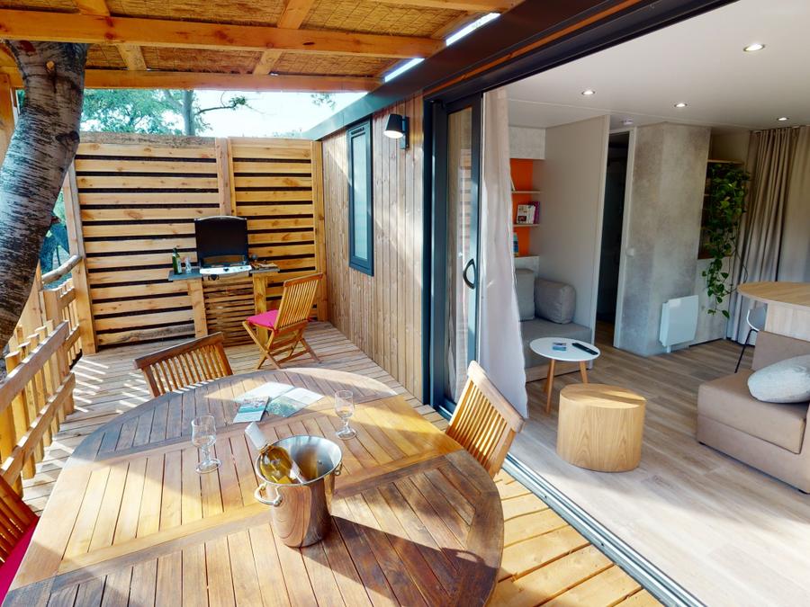 Mobilhome 6 personnes - Lodge Luxe Vue Nature 4