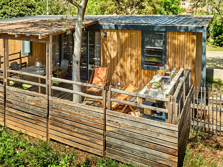 Mobilhome 6 personnes - Lodge Luxe Vue Nature 0