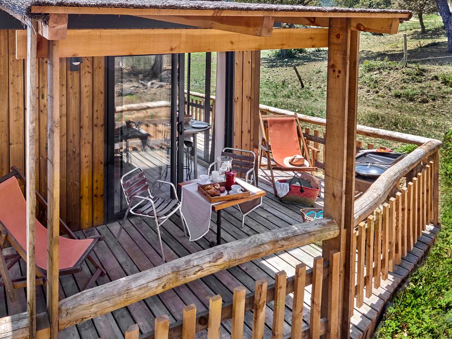 Lodge 2 personnes - Lodge Vue nature 4