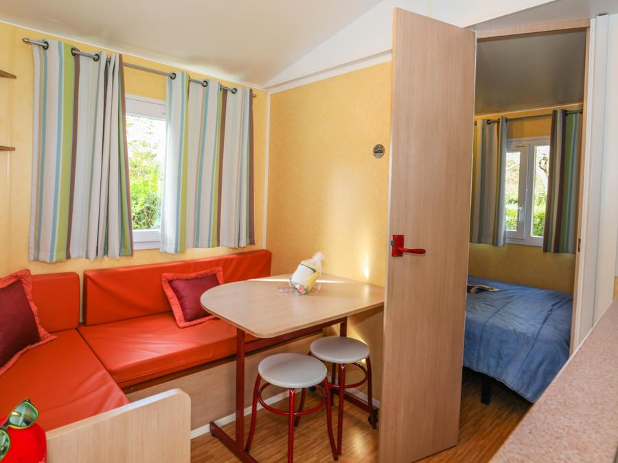 Mobilhome 4 personnes - Mobil-home Standard 16m² - 2 chambres, sans sanitaires + terrasse couverte 1