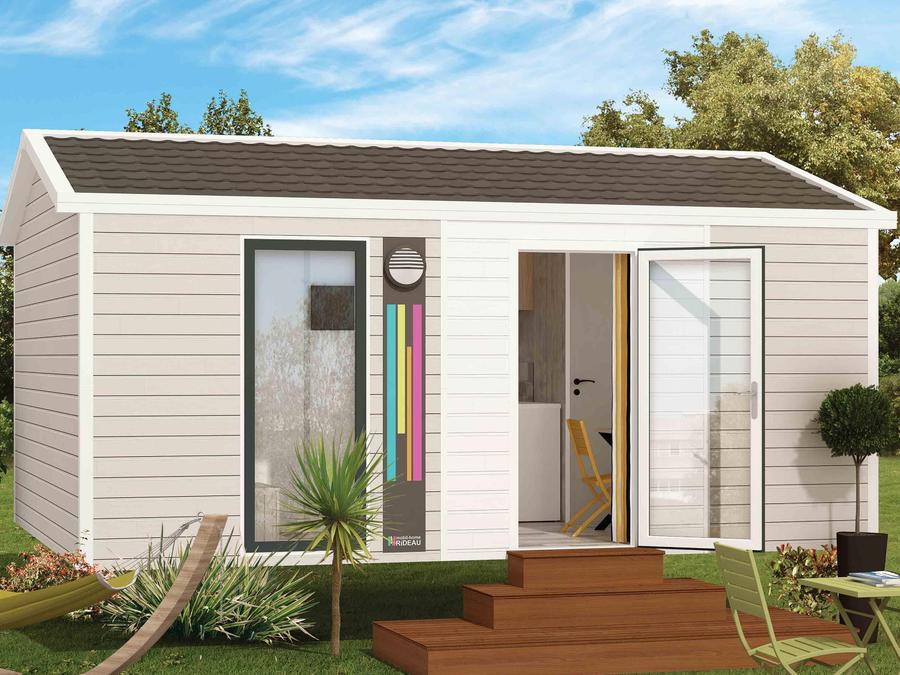 Mobilhome 2 personnes - Mobil-home Confort 20m² - 1 chambre + terrasse intégrée 5