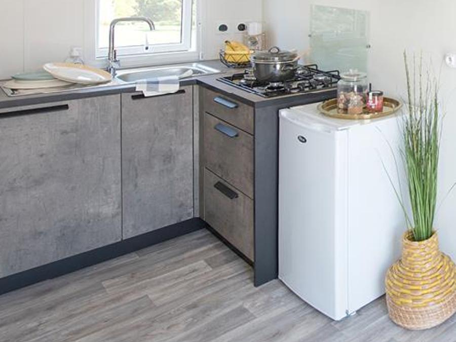 Mobilhome 2 personnes - Mobil-home Confort 20m² - 1 chambre + terrasse intégrée 6