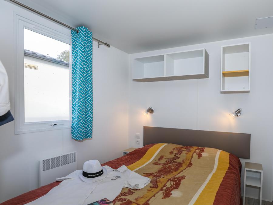 Mobilhome 4 personnes - Mobil-home Loggia Confort 30m² - 2 chambres + TV + terrasse 7