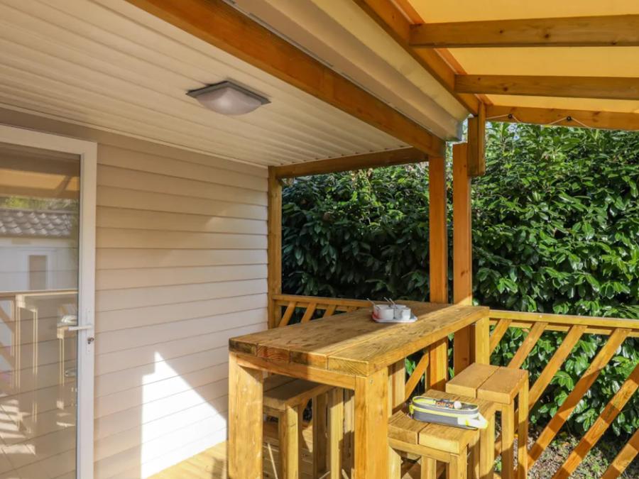 Mobilhome 4 personnes - Mobil-home Loggia Confort 30m² - 2 chambres + TV + terrasse 0