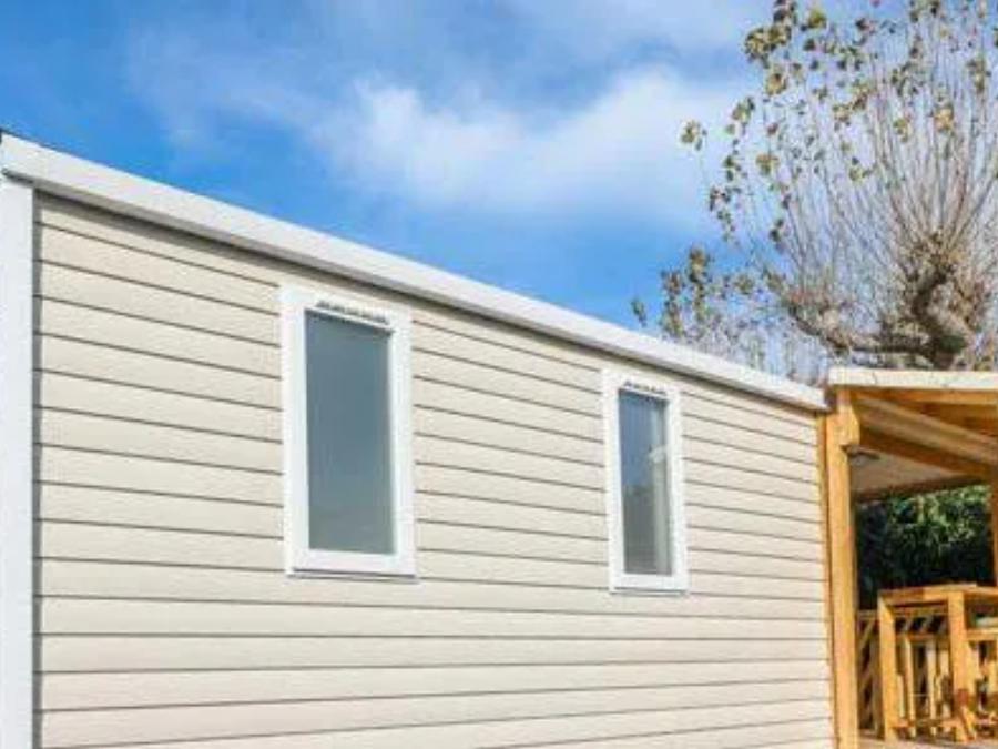 Mobilhome 4 personnes - Mobil-home Loggia Confort 30m² - 2 chambres + TV + terrasse 5