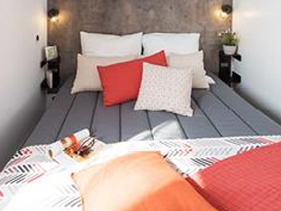Mobilhome 5 personnes - Mobil-home Premium 30m² - 2 chambres + lave-vaisselle + terrasse 3