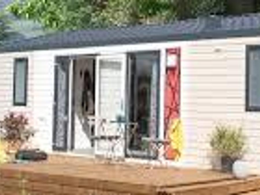Mobilhome 5 personnes - Mobil-home Premium 30m² - 2 chambres + lave-vaisselle + terrasse 4