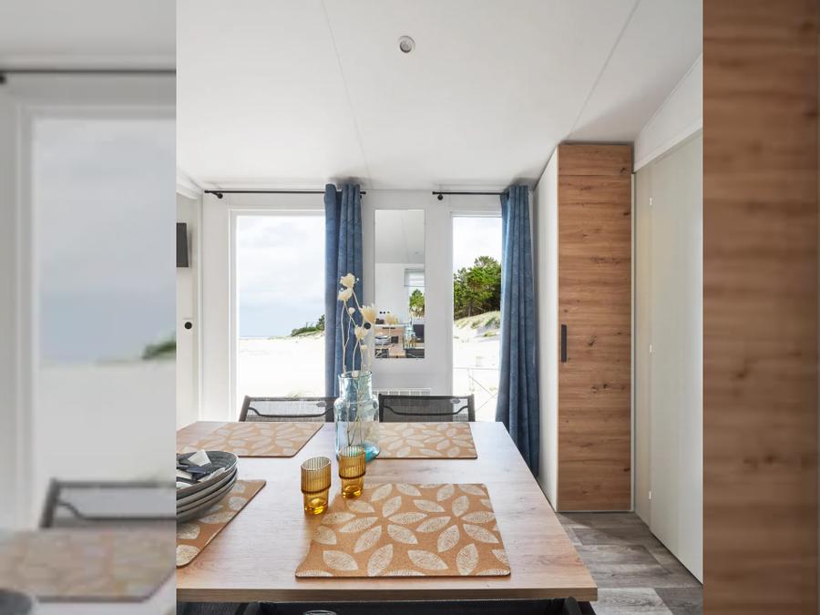 Mobilhome 4 personnes - NEW 2023// Mobil-Home Premium 27m² (2 chambres) + TV + LV + Terrasse couverte 6