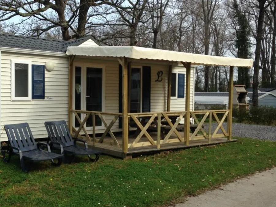 Mobilhome 5 personnes - Mobil-home Confort 32m² - 2 chambres + TV + terrasse couverte 0