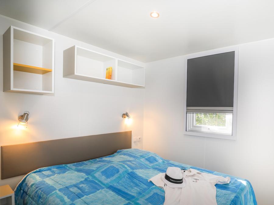 Mobilhome 6 personnes - Mobil-home Flower Premium 32m² - 3 chambres + lave vaisselle + TV + terrasse 2