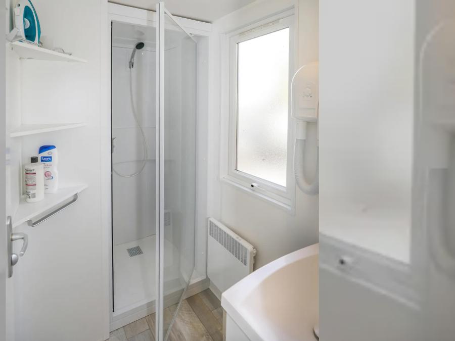 Mobilhome 6 personnes - Mobil-home Flower Premium 32m² - 3 chambres + lave vaisselle + TV + terrasse 4
