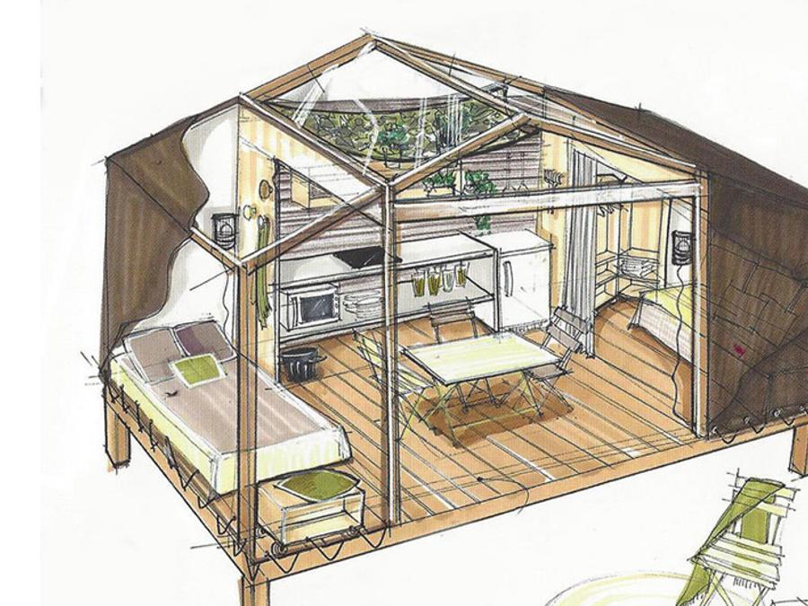 Tente 4 personnes - Maori Eco Tente 7