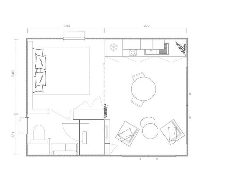 Mobilhome 2 personnes - MINI-SUITE KEYWEST 11