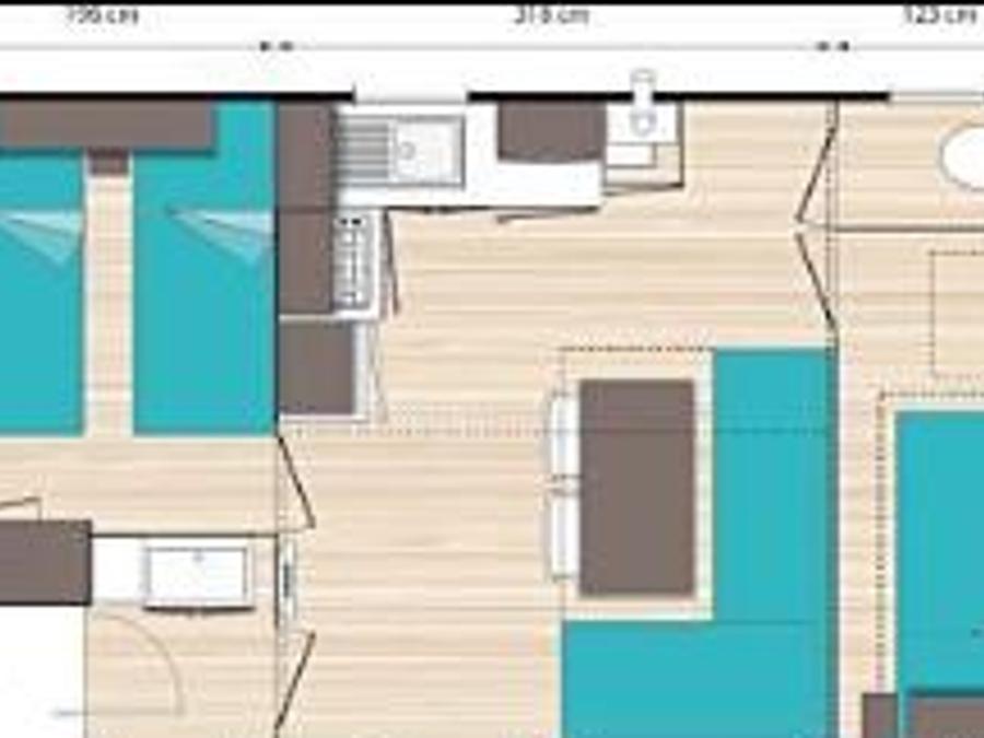 Mobilhome 4 personnes - Prestige 8