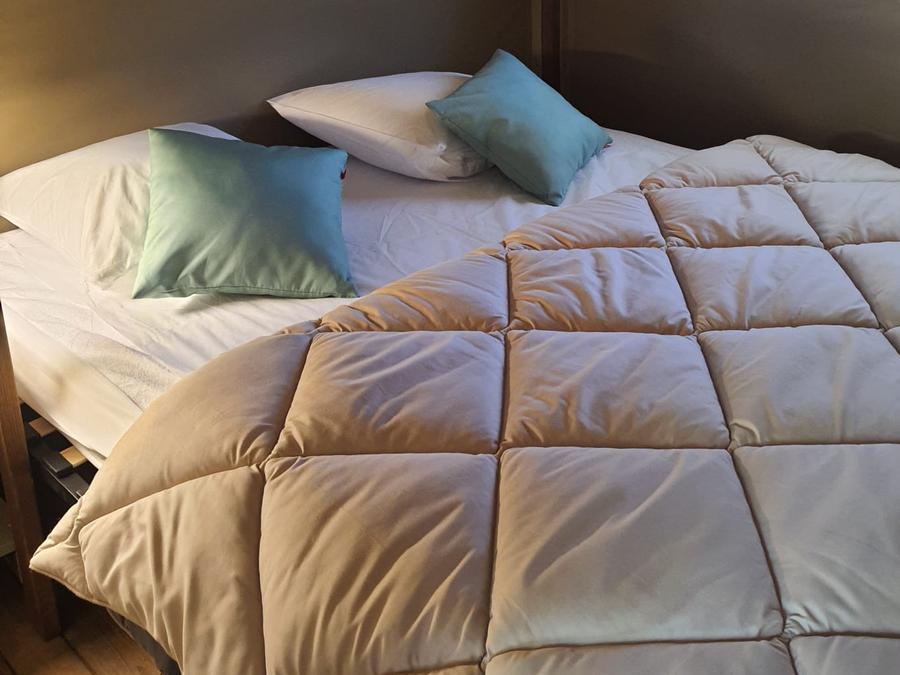 Tente en toile et en bois 4 personnes - Lodge Safari (Photos non contractuelles : en cours d'installation) 8