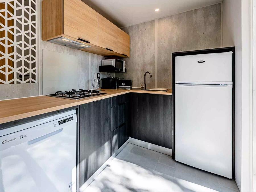 Mobilhome 6 personnes - Cottage Ilbarritz 4 Pièces 6 Personnes Climatisé + TV 6