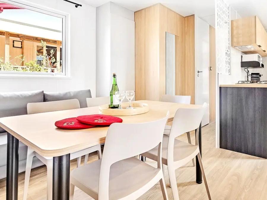 Mobilhome 10 personnes - Cottage Ibardin 6 Pièces 10 Personnes Climatisé + TV 5