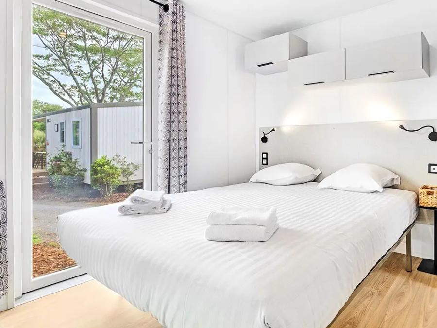 Mobilhome 4 personnes - Cottage Ilbarritz 3 Pièces 4 Personnes Climatisé + TV 2sdb 3