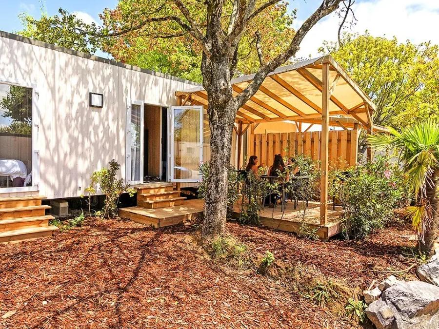 Mobilhome 4 personnes - Cottage Ilbarritz 3 Pièces 4 Personnes Climatisé + TV 2sdb 1