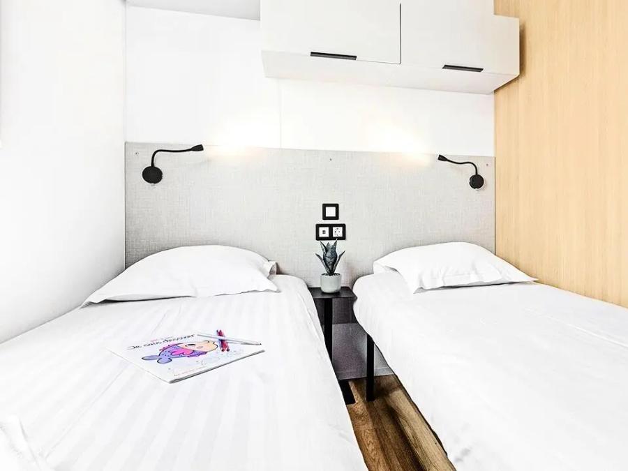 Mobilhome 6 personnes - Cottage Ilbarritz 4 Pièces 6 Personnes Climatisé + TV 2sdb 5