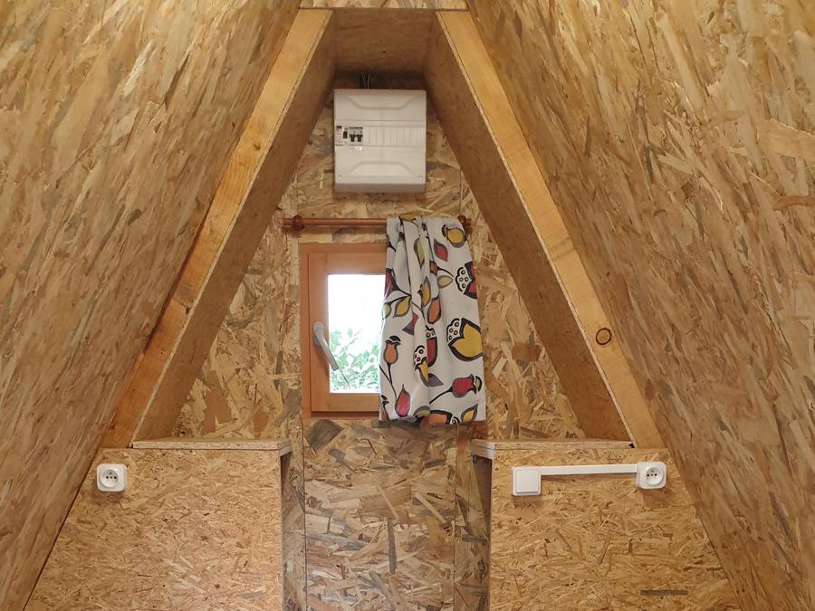Hébergement 2 personnes - Tente bois - 1 chambre 1