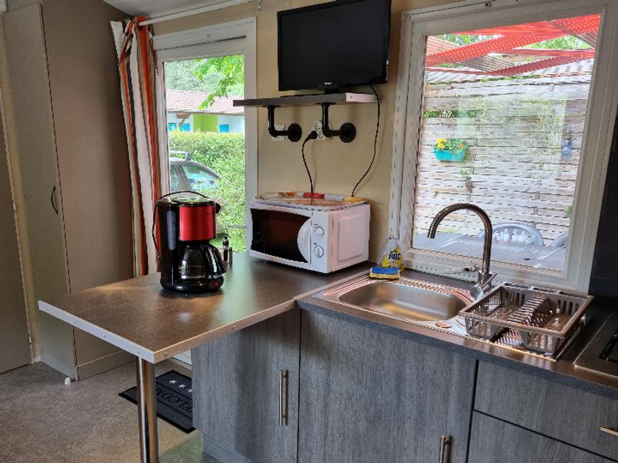 Mobilhome 6 personnes - Mobil-home Confort - 3 chambres - 32m² 4