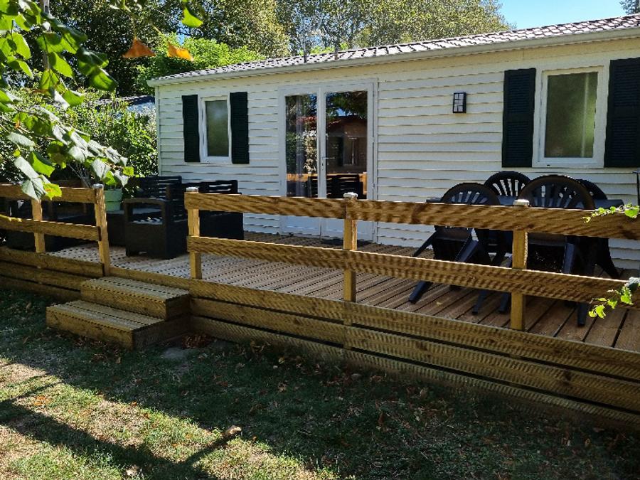 Mobilhome 4 personnes - Mobil-home IRM - 2 chambres - 4 pers max. 1