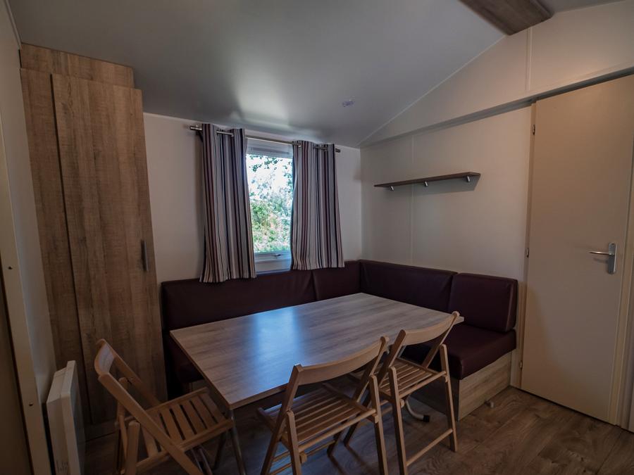 Mobilhome 6 personnes - Mobil-home Bois Confort 32m² - 3 chambres - Terrasse semi-couverte - TV 4