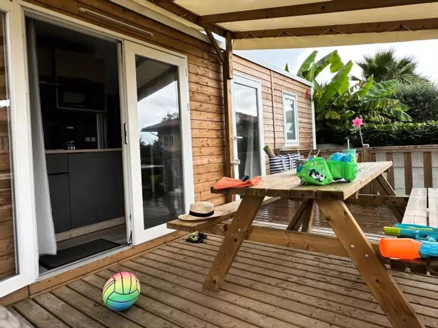 Mobilhome 5 personnes - Mobil-Home Confort 3 Pièces 5 Personnes + TV 1