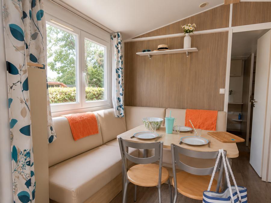 Mobilhome 3 personnes - Mobil-home Confort 1 chambre 1