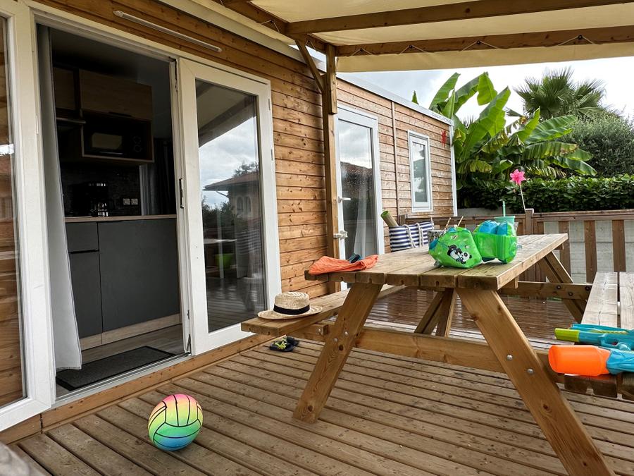 Mobilhome 5 personnes - Mobil-home Confort 2 chambres 1
