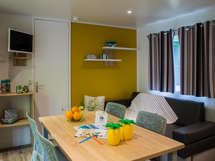 Mobilhome 4 personnes - Mobil-home Privilège 2 chambres Climatisé 3