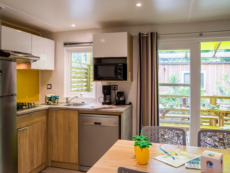 Mobilhome 4 personnes - Mobil-home Privilège 2 chambres Climatisé 7