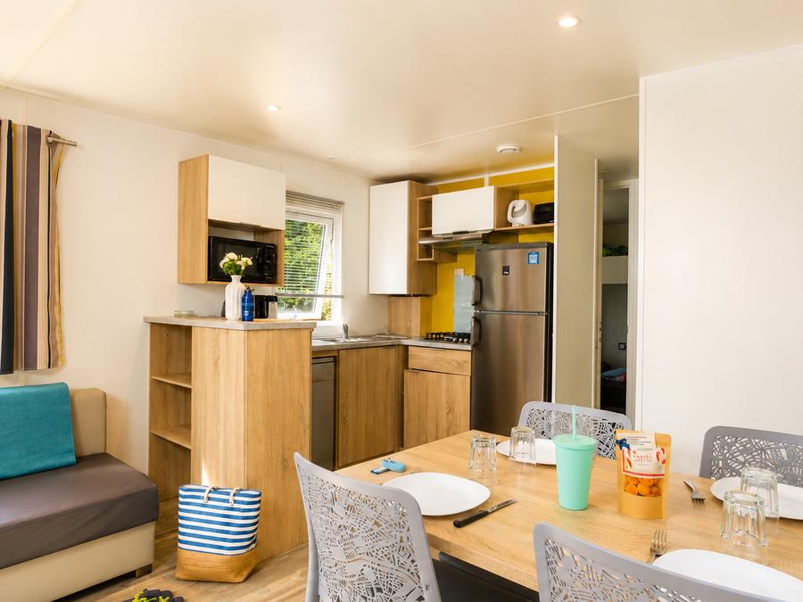 Mobilhome 6 personnes - Mobil-home Privilège 3 chambres Climatisé 2