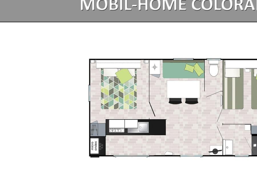 Mobilhome 6 personnes - COLORADO. STANDARD 6