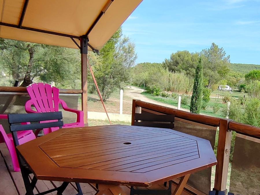 Tente en toile et en bois 5 personnes - TENTE LODGE KENYA. (pas de salle d’eau) 1