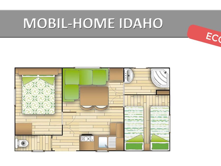 Mobilhome 4 personnes - IDAHO ECO 8