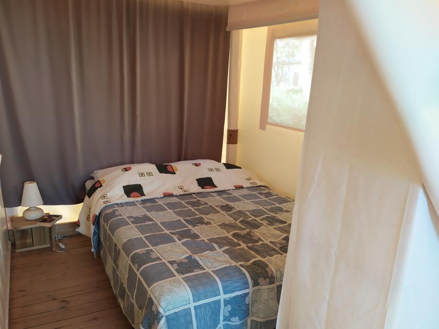 Tente en toile et en bois 4 personnes - Ecolodge (sans sanitaires) 5