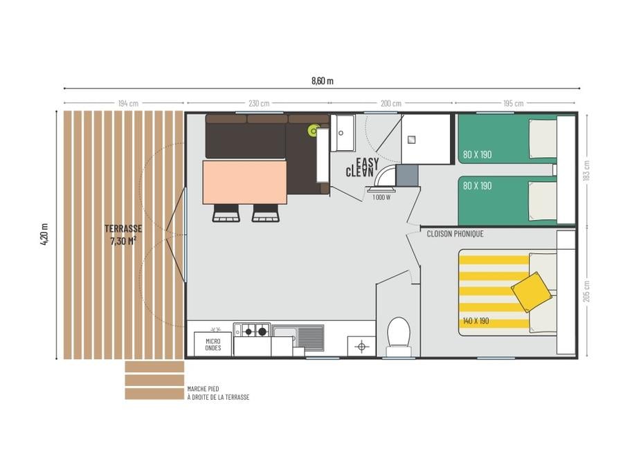 Mobilhome 6 personnes - IRM LoggiaBay 5