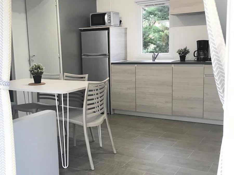 Mobilhome 6 personnes - Mobile home 36m² - clim + TV + Terrasse couverte 4