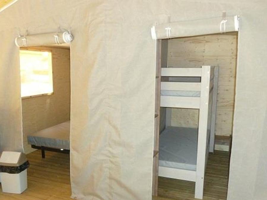 Lodge 5 personnes - Cabane Lodge SAHARI Confort 25m² - 2 chambres 2