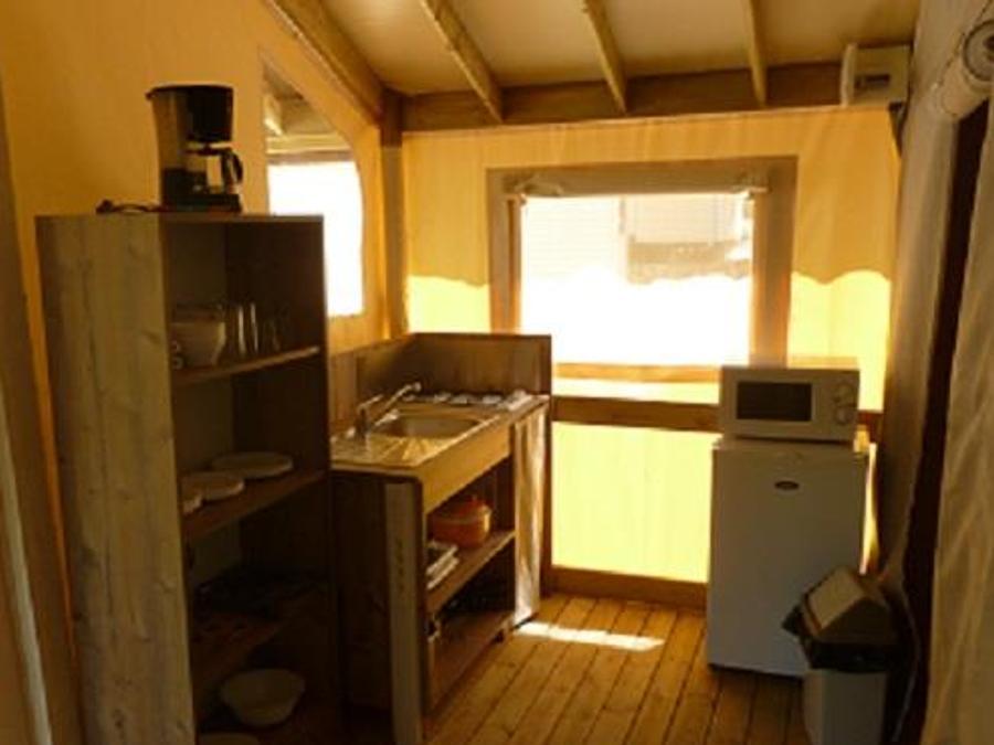 Lodge 5 personnes - Cabane Lodge SAHARI Confort 25m² - 2 chambres 1
