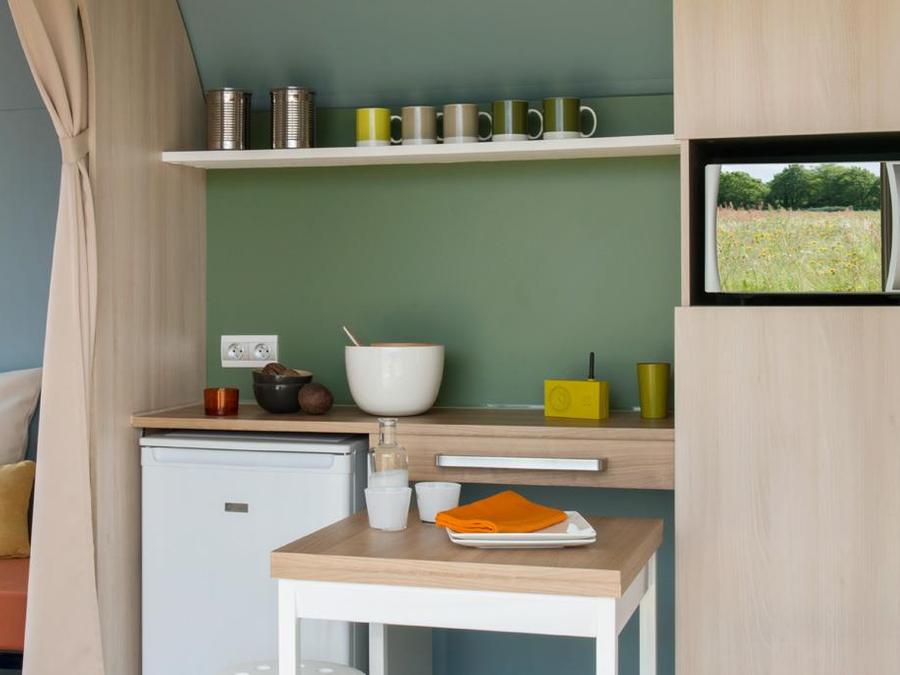 Mobilhome 4 personnes - Le Coco 2 chambres 16m² sans sanitaire (2 adultes maxi - animaux interdits - non fumeur) 3